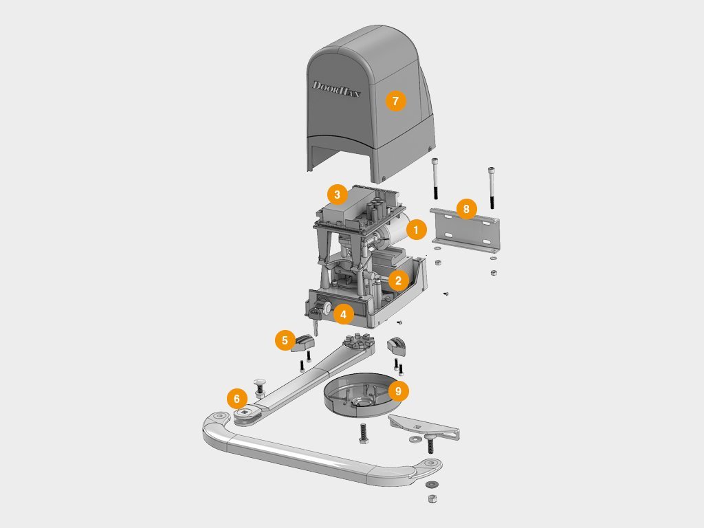 Конструкция привода ARM-230 г. Караганда